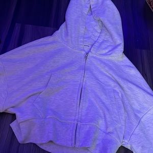 garage cropped hoodie